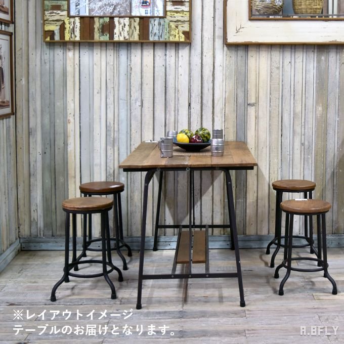 楽天市場】古材 古木 ダイニングテーブル 幅135×80cm 幅120×70cm 4人用