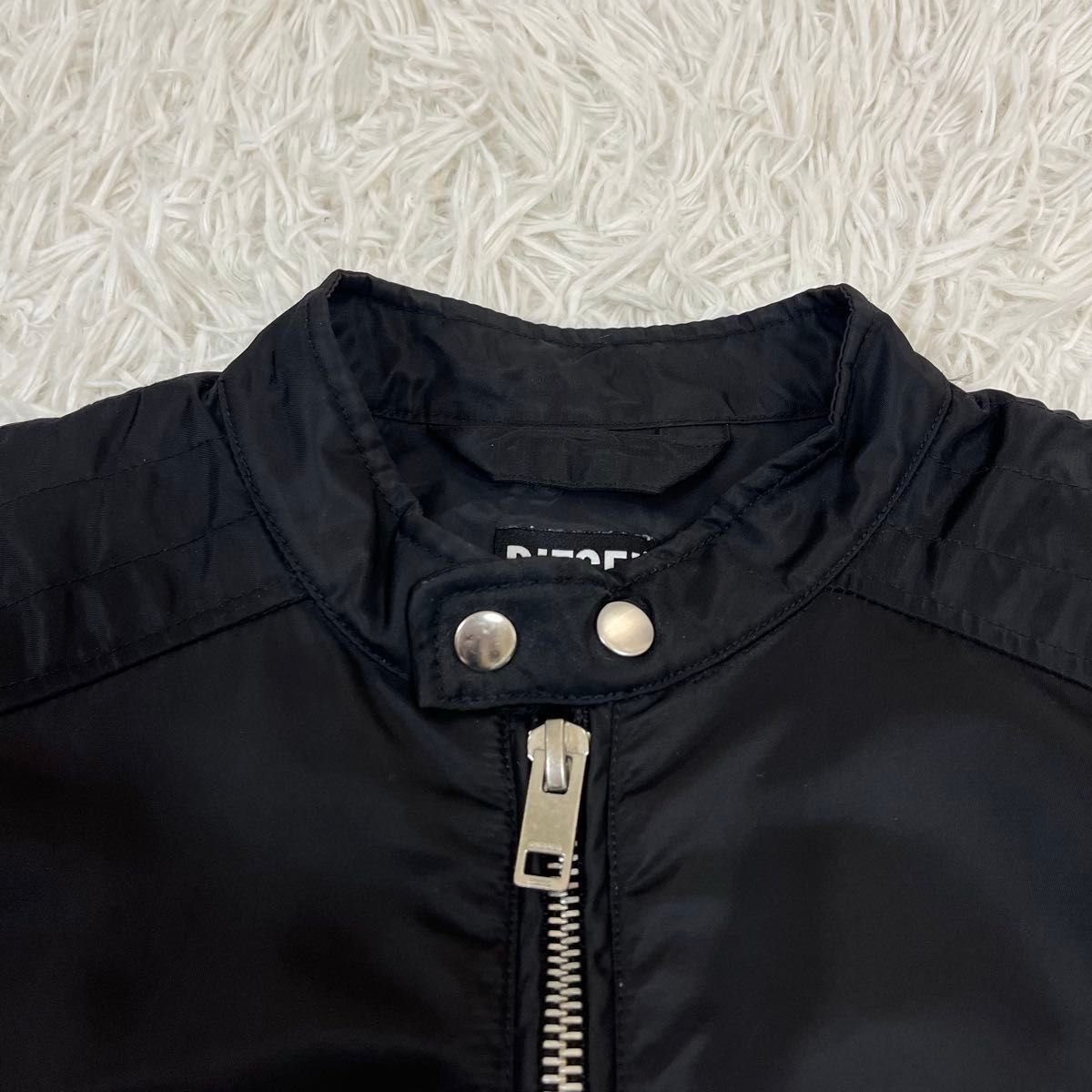 美品 DIESEL ディーゼル シングルライダースジャケット 池田エライザ