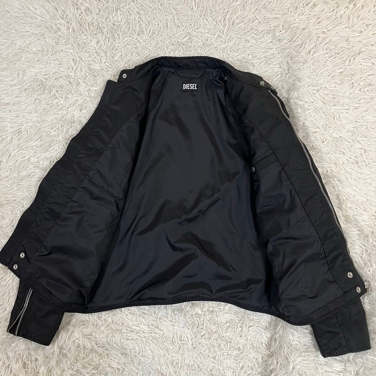 美品 DIESEL ディーゼル シングルライダースジャケット 池田エライザ