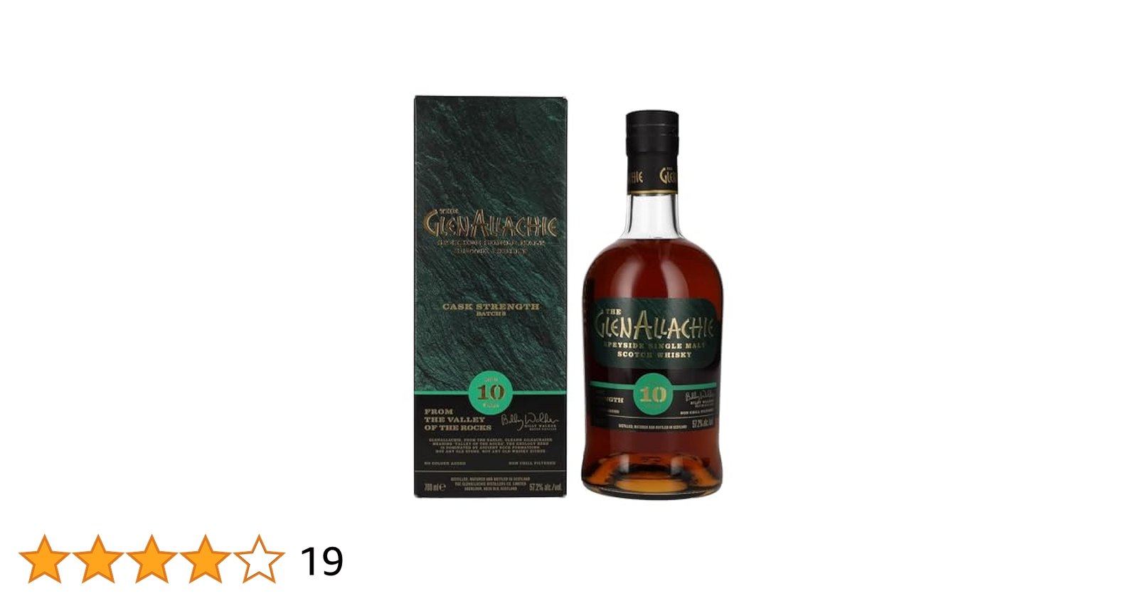 グレンアラヒー 10年 カスクストレングス バッチ7 56.8%／700ml 【公式