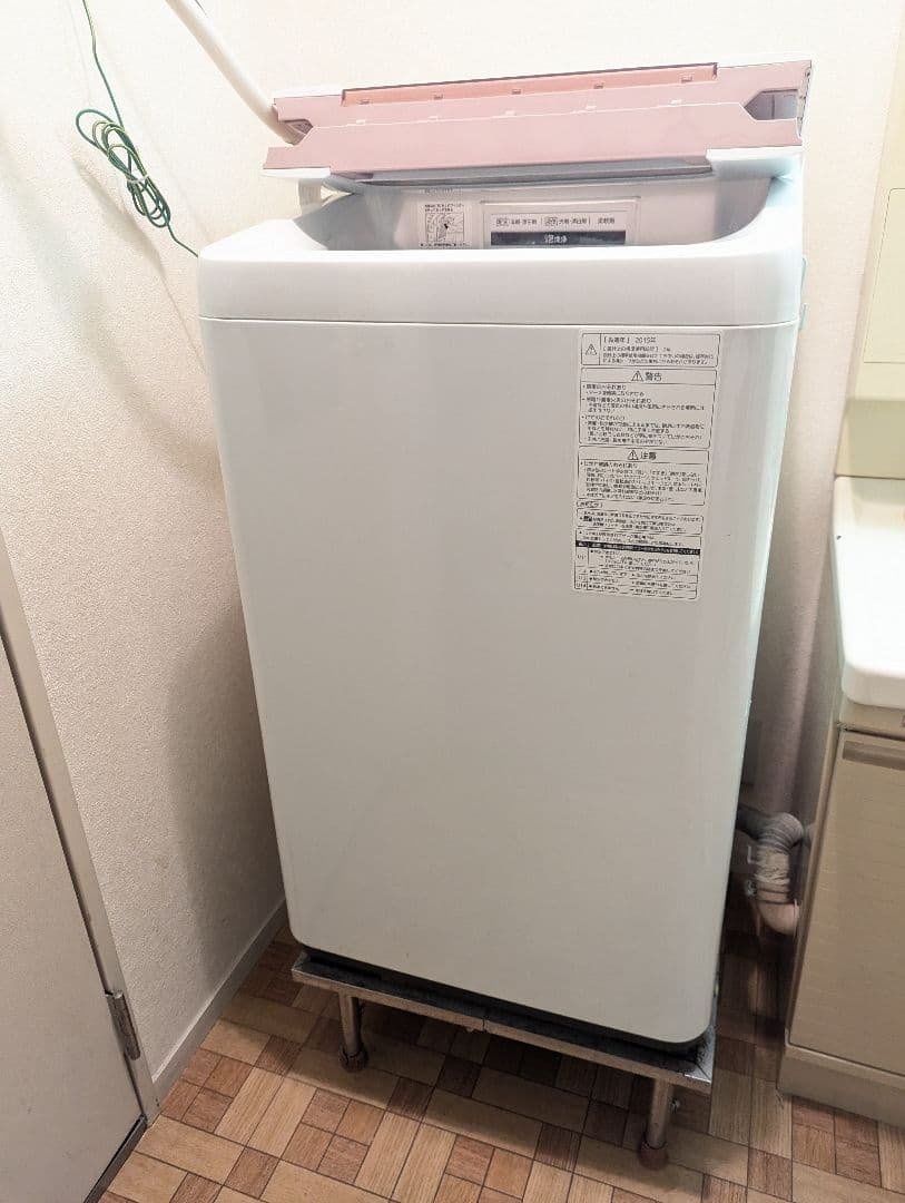 パナソニックNA-FA70H1 7kg 送料込み　全自動洗濯機 2015年製 Amazon.co.jp: Panasonic 全自動洗濯機 7kg ピンク NA-FA70H1-P