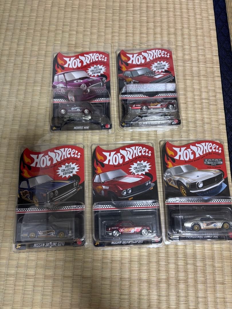 ホットウィール コレクターエディション　5台セット JBM05 ホットウィール プレミアムコレクターセットアソート － ワイド